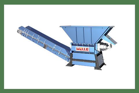 双轴撕碎机 引进德国EUREC技术 垃圾撕碎机