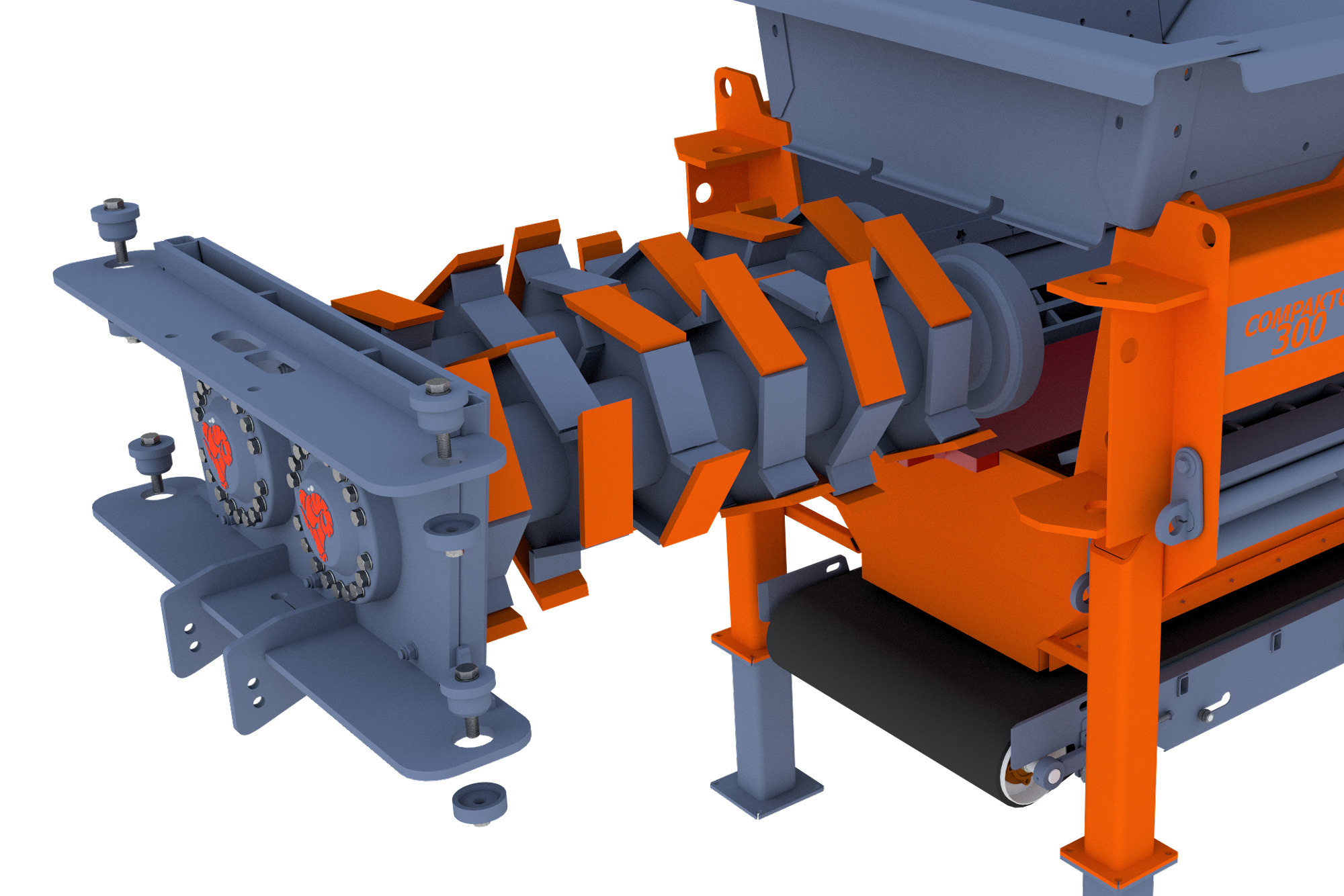 ARJES COMPAKTOR300系列撕碎机